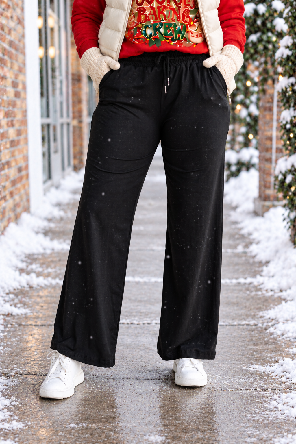 Ready to Ship | The Morgan - Casual Loose Fit LUXE Wide Leg Pants