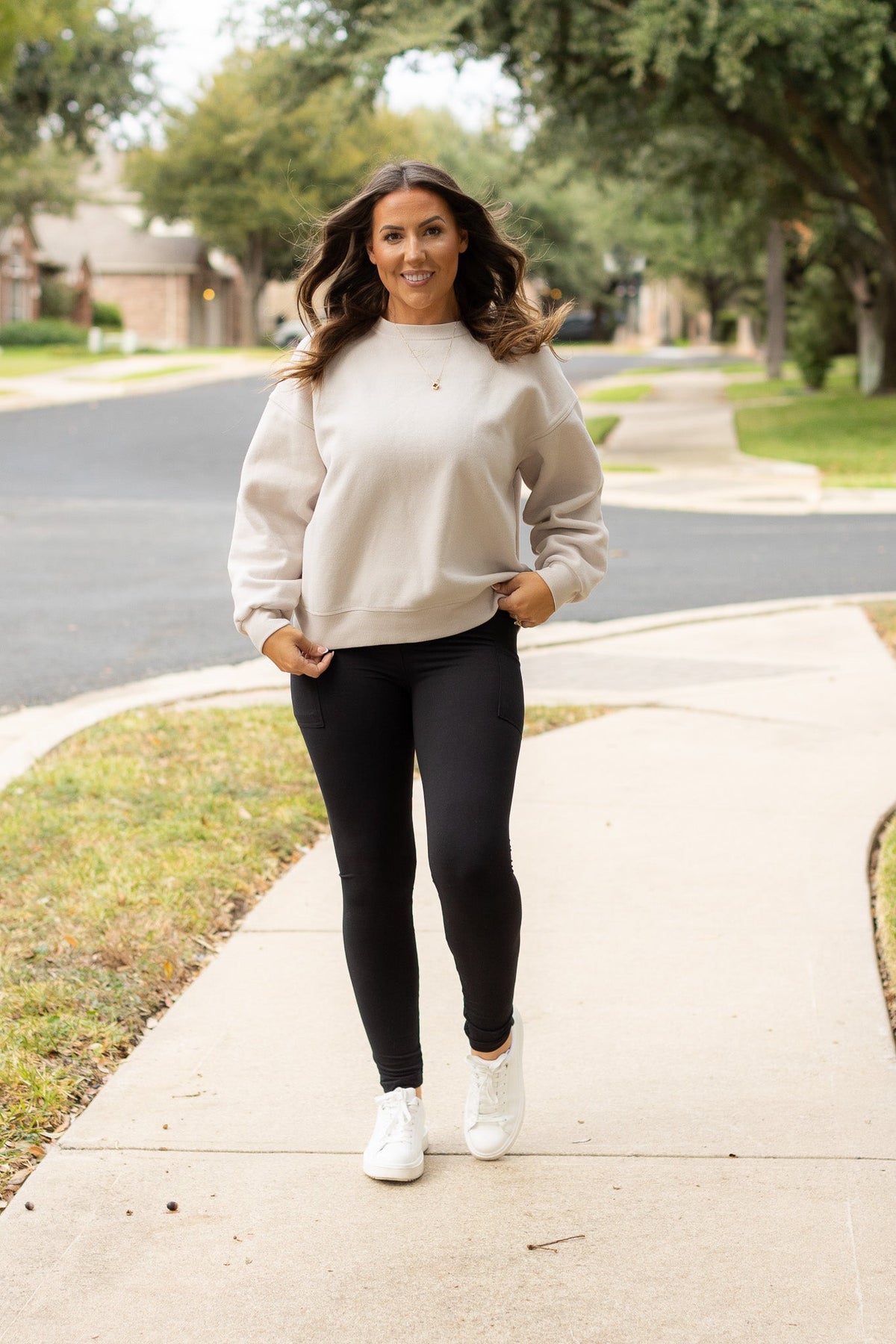 PreOrder | BLACK FULL-LENGTH Leggings with POCKET - Luxe Leggings by Julia Rose® R7