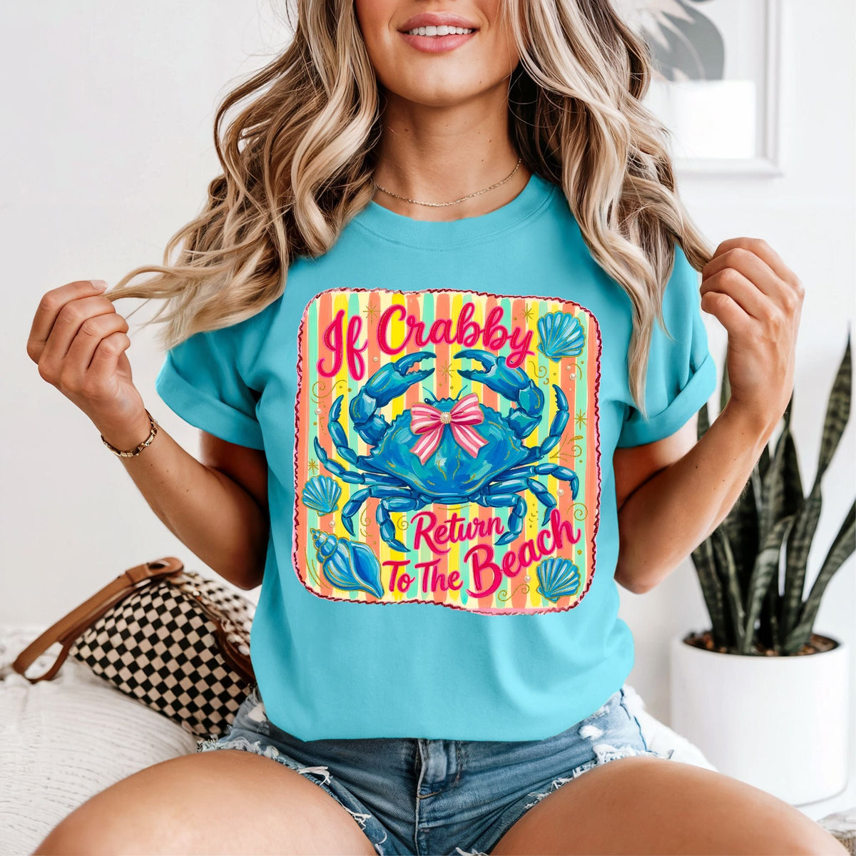 If Crabby Return To Beach Tshirt