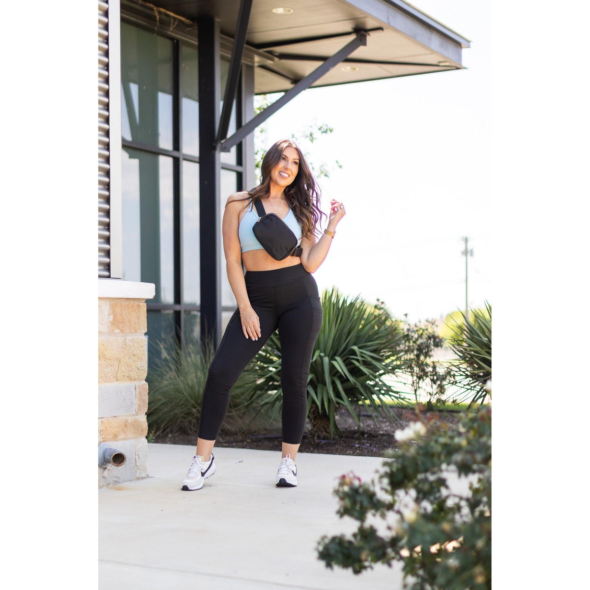 Julia Rose The Shannon double pocket sculpting leggings high-waisted women’s leggings