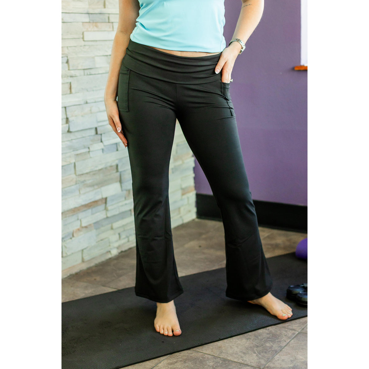 Ready to Ship | The Deluxe Paige Fold-over, Sculpting Legging