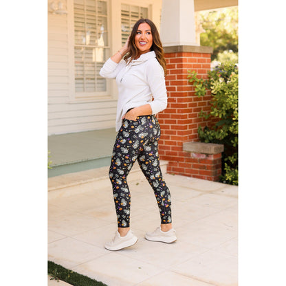 Ready to Ship  | Halloween Gnomes Full Length Leggings