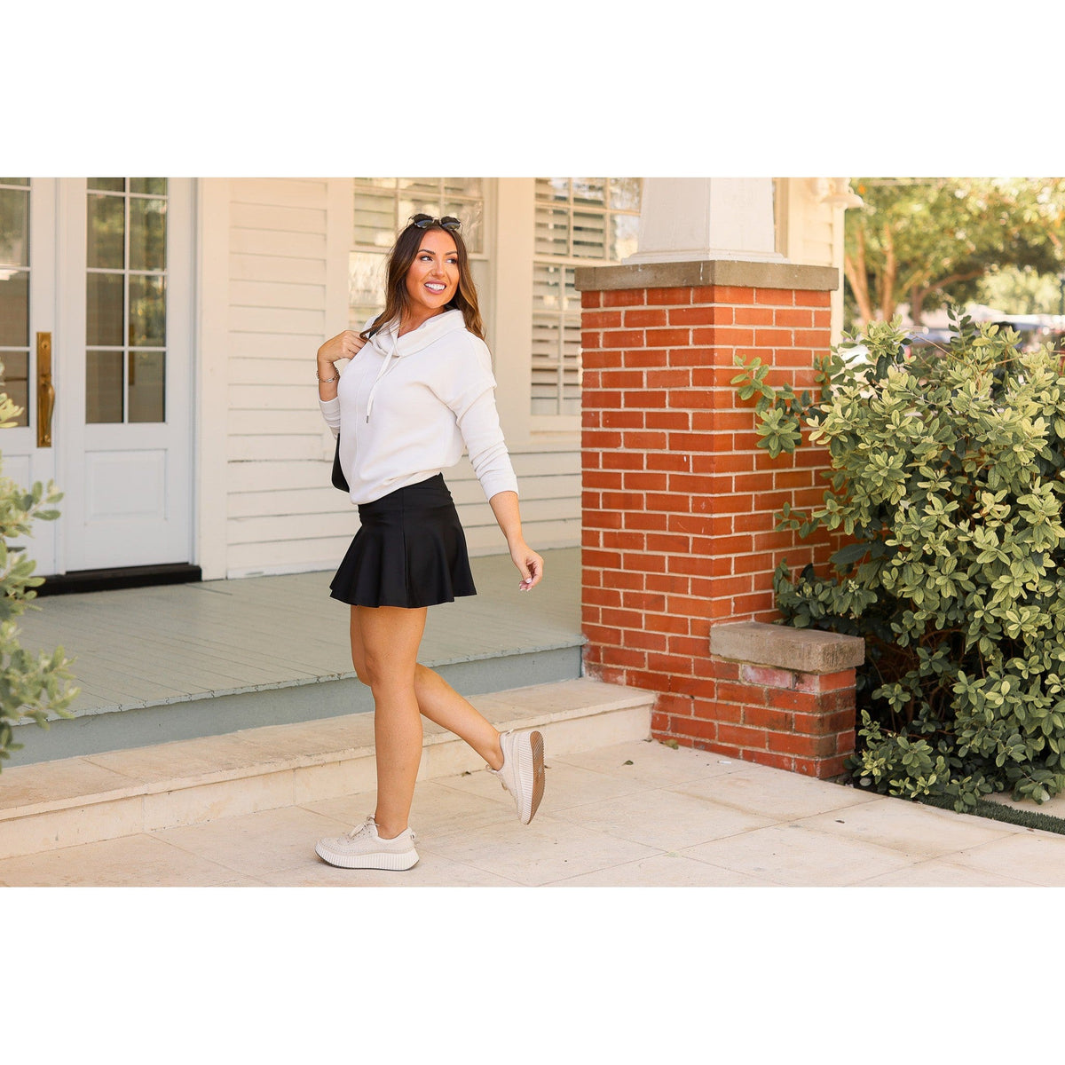 PreOrder | The Brielle Black Skort - Round 9