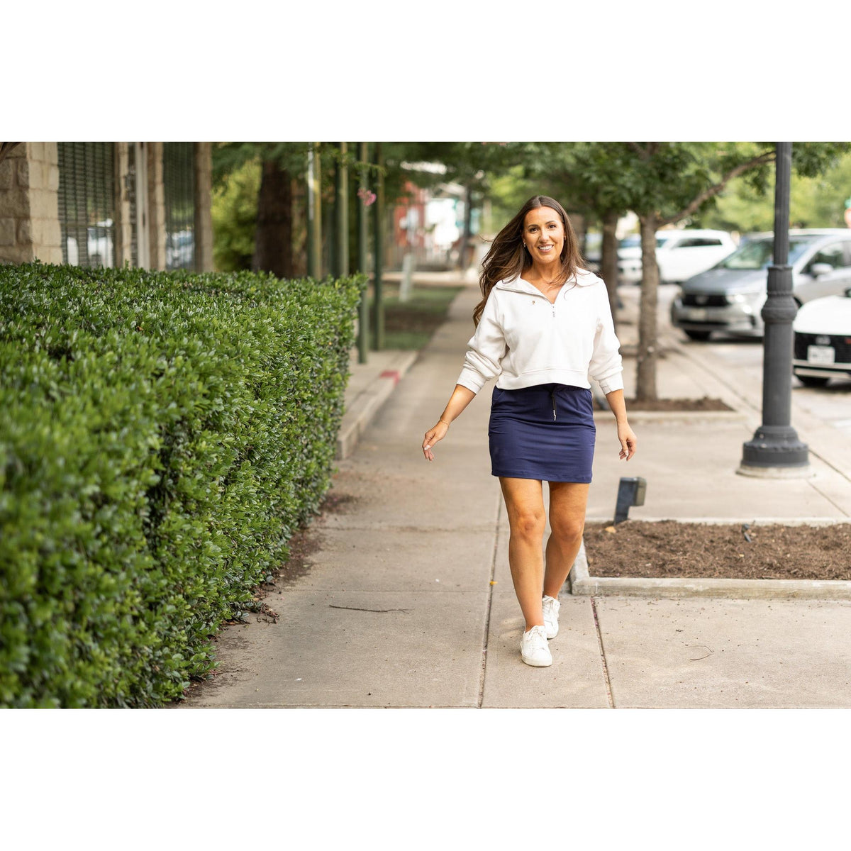 Ready to Ship | The Naomi NAVY Jogger Skirt