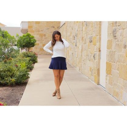 PreOrder | The Josie Navy Skort - Round 3