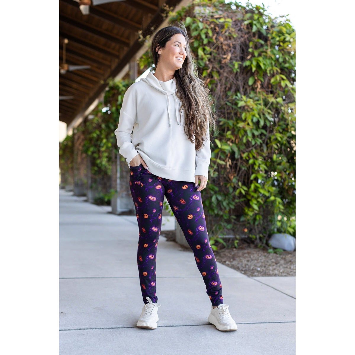 Ready to Ship | The Elly - Pumpkin Blaze Leggings