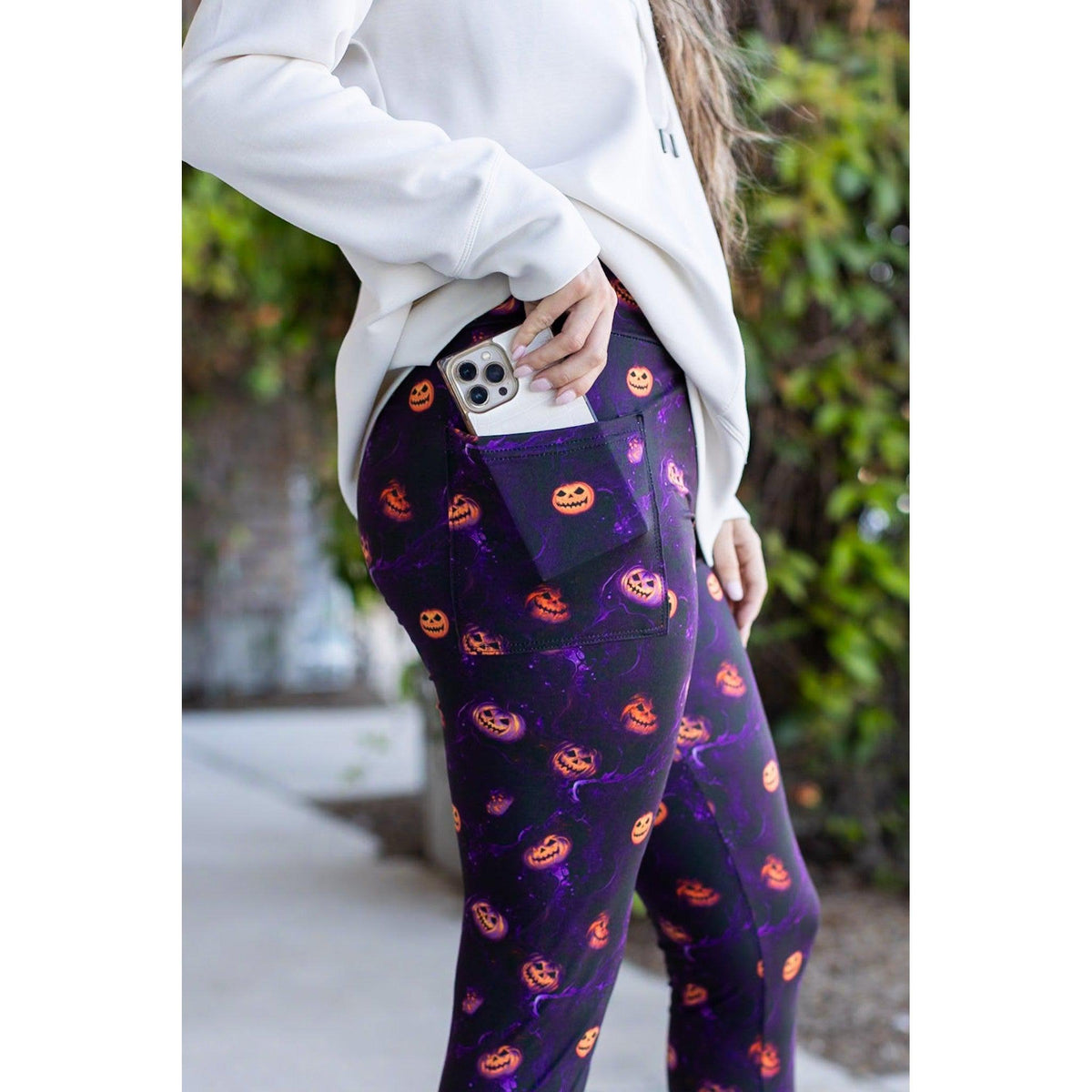 Ready to Ship | The Elly - Pumpkin Blaze Leggings