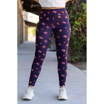Ready to Ship | The Elly - Pumpkin Blaze Leggings