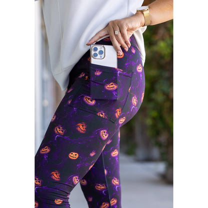 Ready to Ship | The Elly - Pumpkin Blaze Leggings