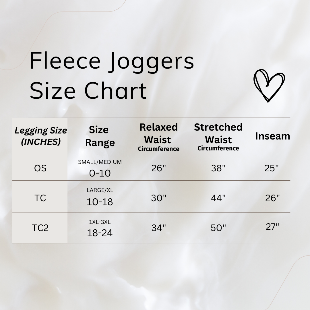 Royal Blue Heathered Fleece Joggers