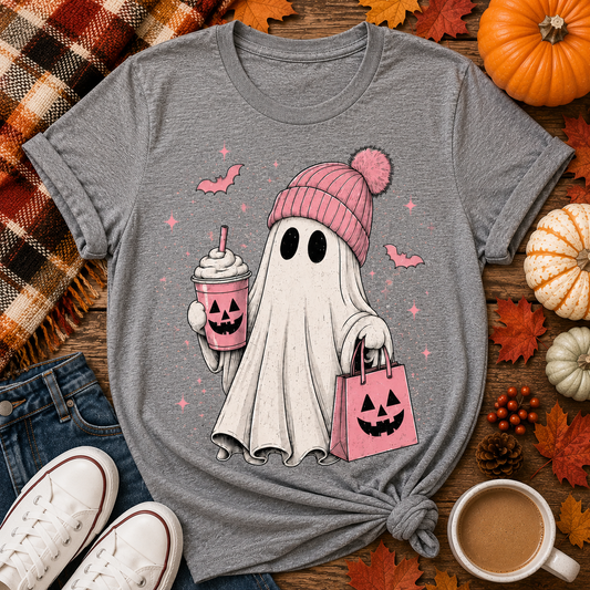 Pink Ghost Halloween CREWNECK*