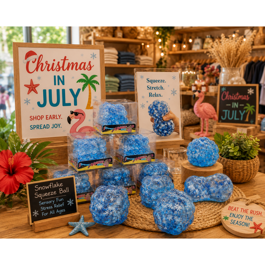 Ready to Ship | Snowflake Rubik's Cube Squishy