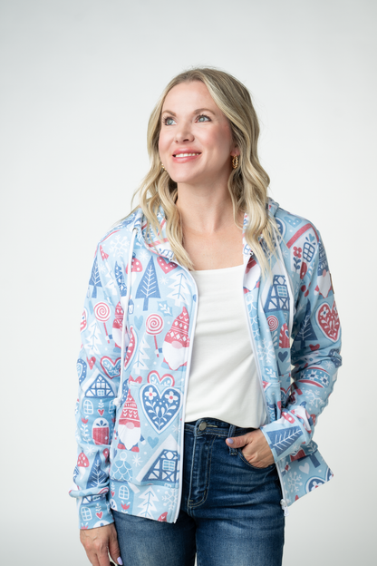 IN STOCK Fullzip Hoodie - Winter Gnome