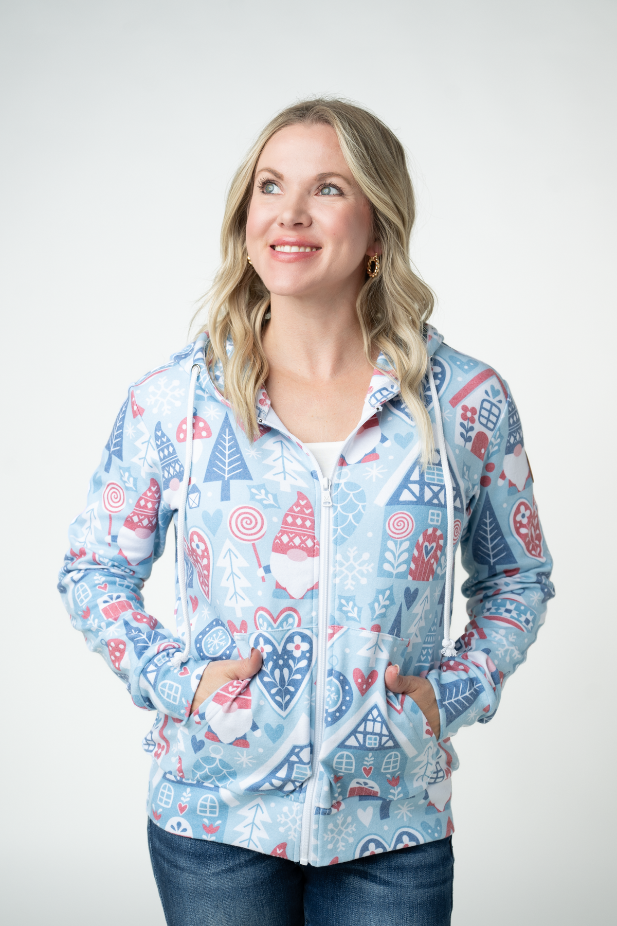 IN STOCK Fullzip Hoodie - Winter Gnome
