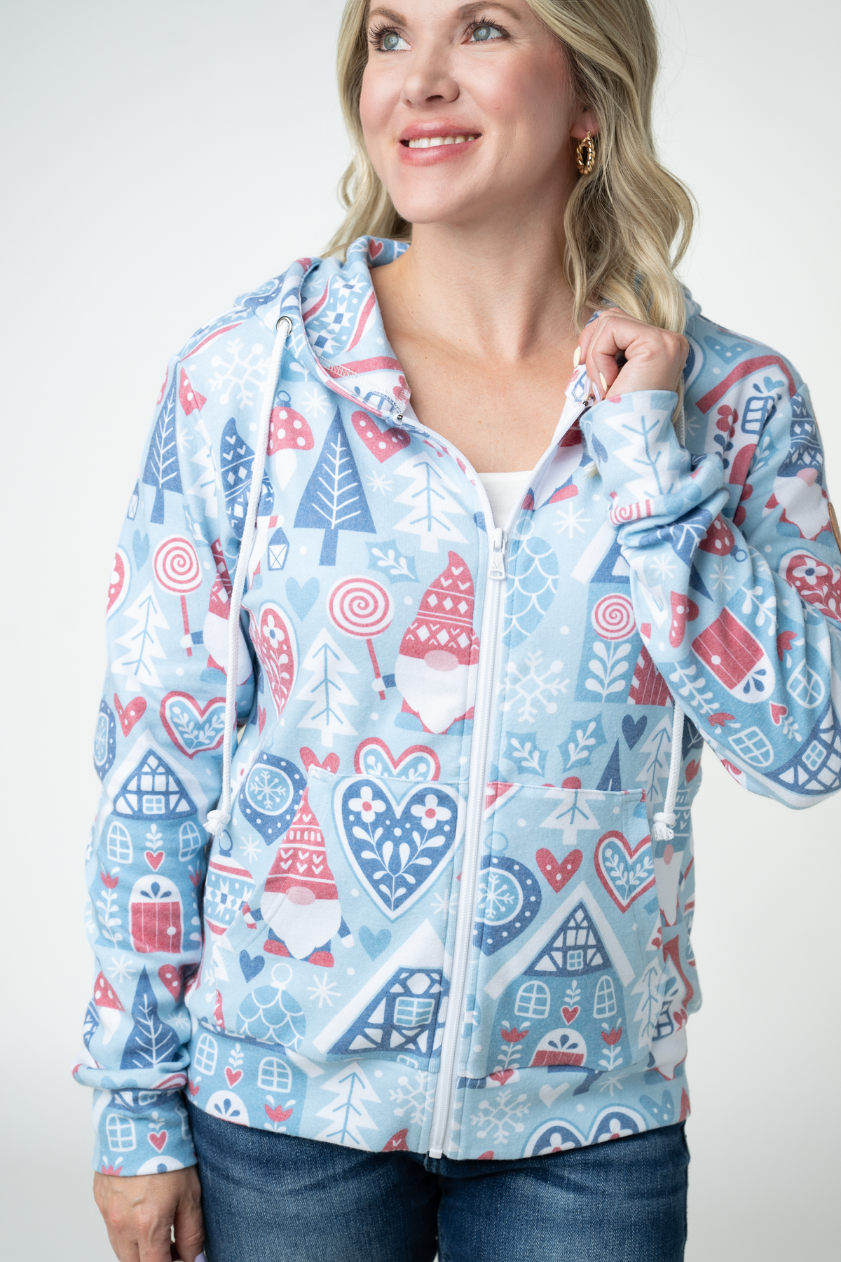 IN STOCK Fullzip Hoodie - Winter Gnome