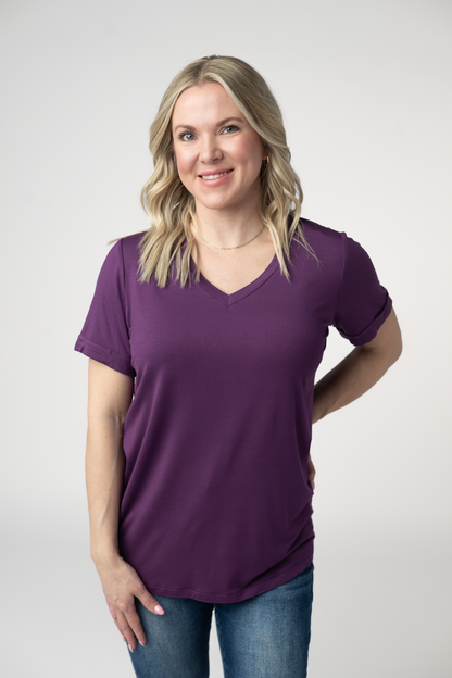 IN STOCK Sophie Top - Purple FINAL SALE