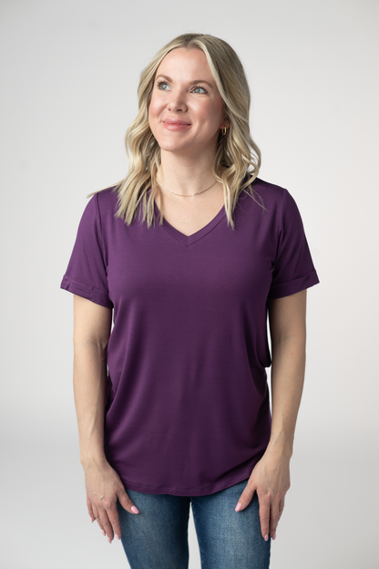 IN STOCK Sophie Top - Purple FINAL SALE