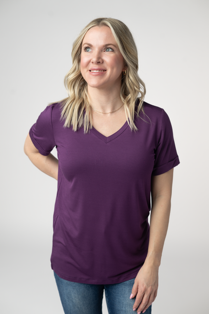 IN STOCK Sophie Top - Purple FINAL SALE