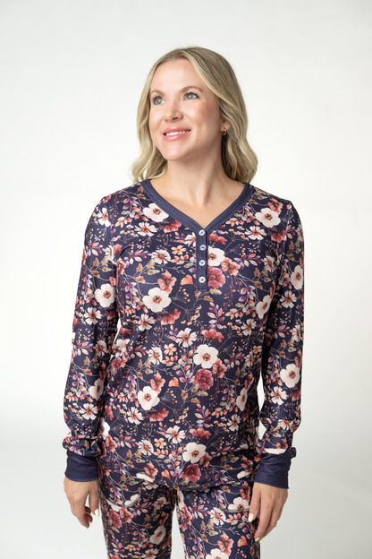 IN STOCK Cozy Pajama Set - Blushwood Floral