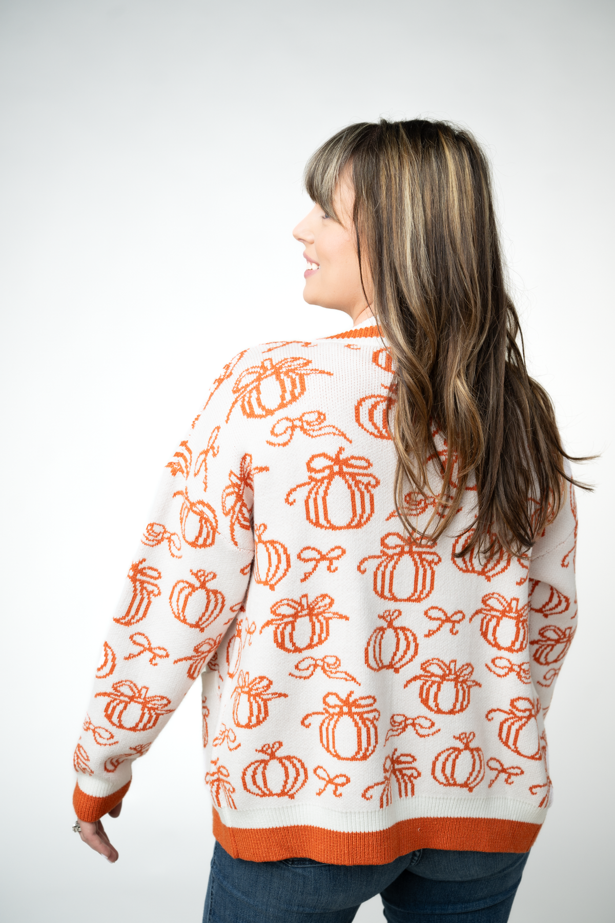 IN STOCK Pumpkins Pocket Cardigan FINAL SALE