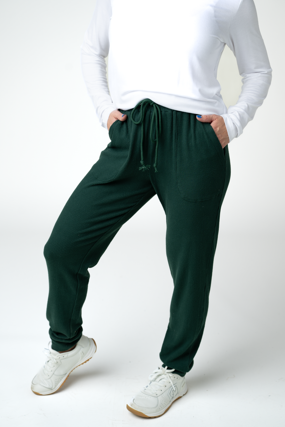IN STOCK Corrine Joggers - Evergreen