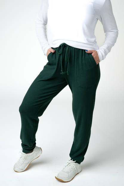 IN STOCK Corrine Joggers - Evergreen