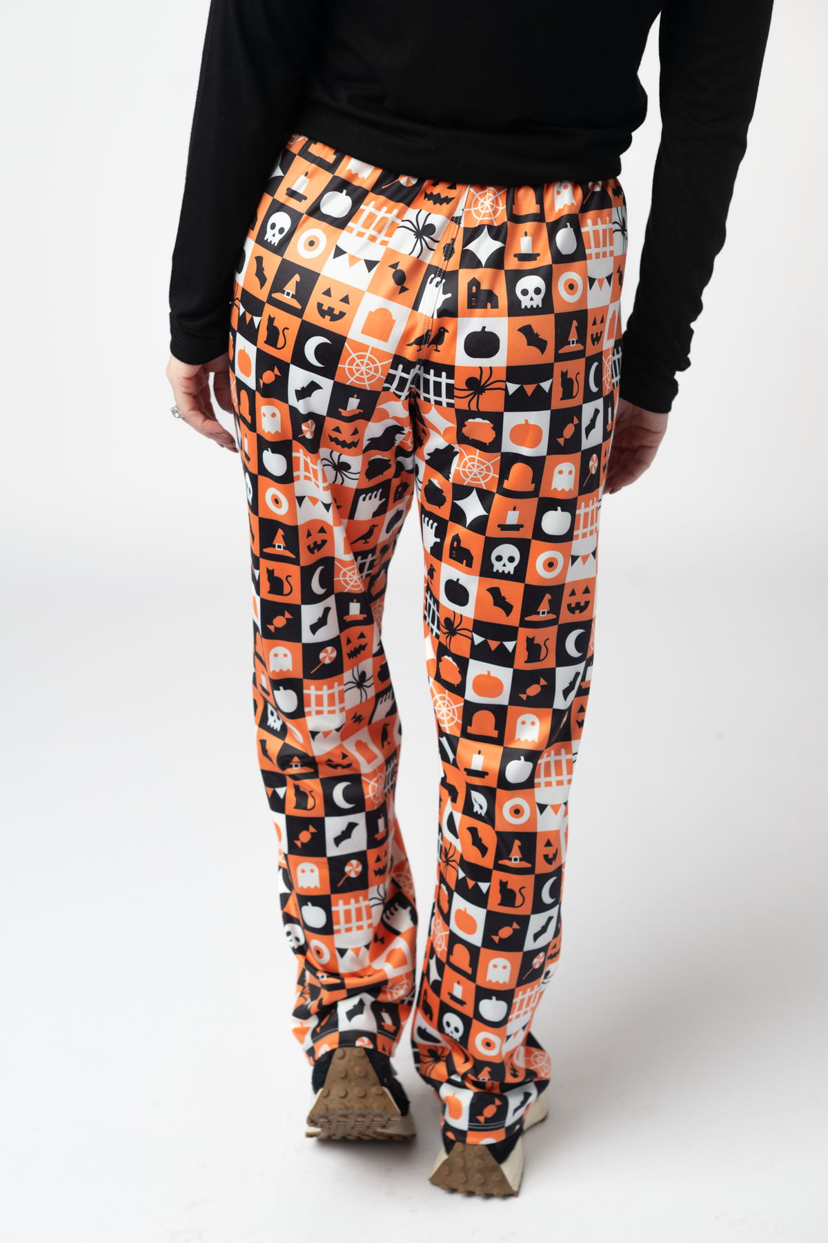 IN STOCK Lounge Pants - Trick-Or-Treat Checkered FINAL SALE