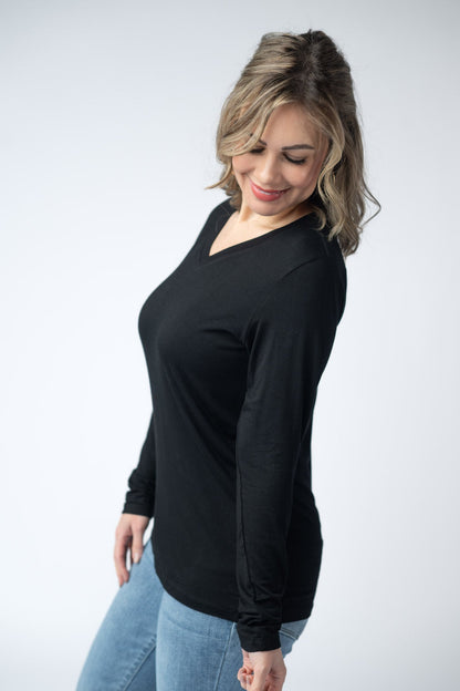 IN STOCK Larissa Long Sleeve - Black