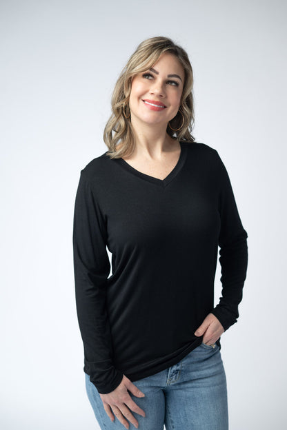 IN STOCK Larissa Long Sleeve - Black