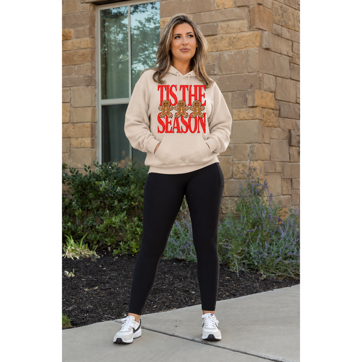 Ready to Ship | The Lilla -   Black FLEECE Full Length Leggings with Pockets
