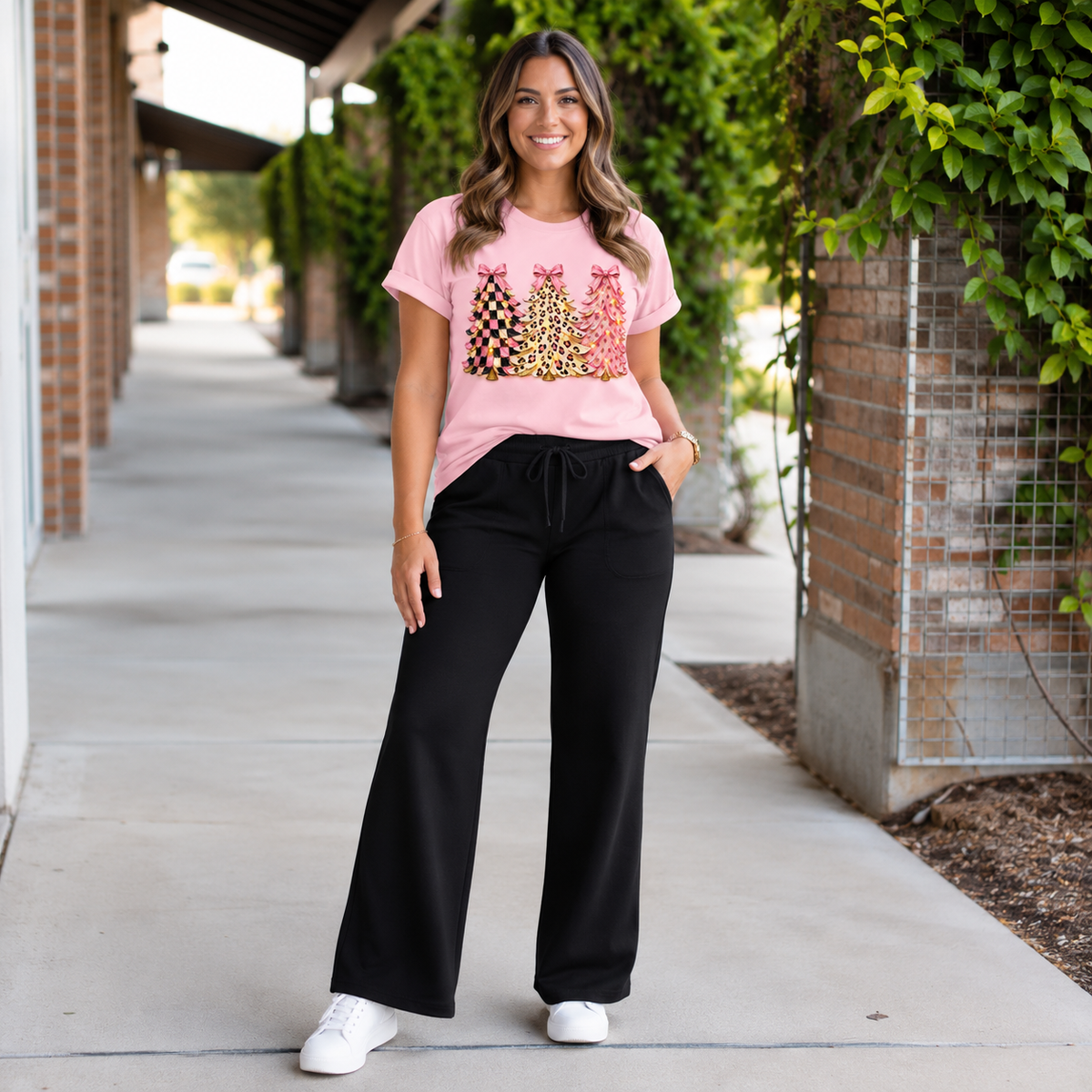 Ready to Ship | The Jenna - Comfy Wide Leg Fleece pants*