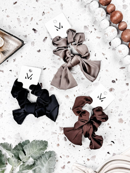 IN STOCK Satin Bow Scrunchie FINAL SALE