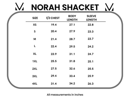 IN STOCK Norah Shacket - Brick Plaid FINAL SALE