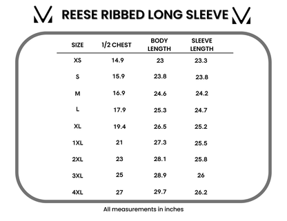 IN STOCK Reese Ribbed Long Sleeve Top - Brown