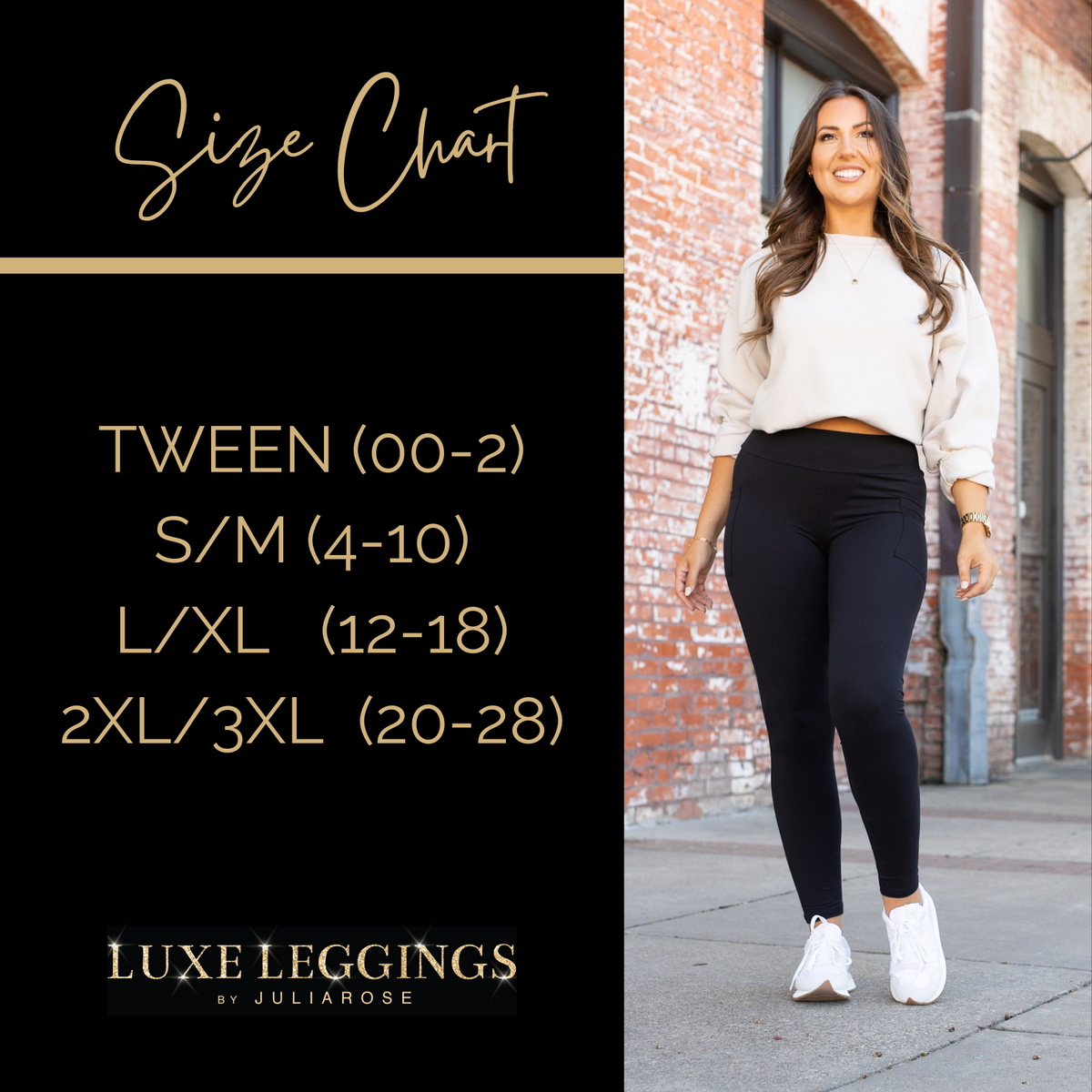 Ready to Ship  | The Rachel - Relaxed Fit Black Leggings with Pockets Round 2