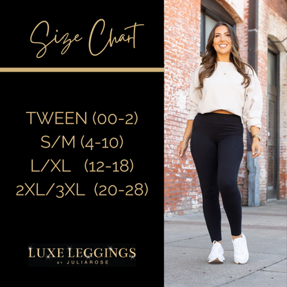 Ready to Ship  | The Rachel - Relaxed Fit Black Leggings with Pockets Round 2