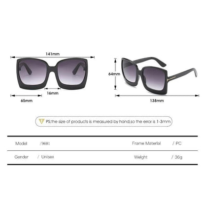 Ready to Ship |  Megan Oversized Gradient Sunglasses